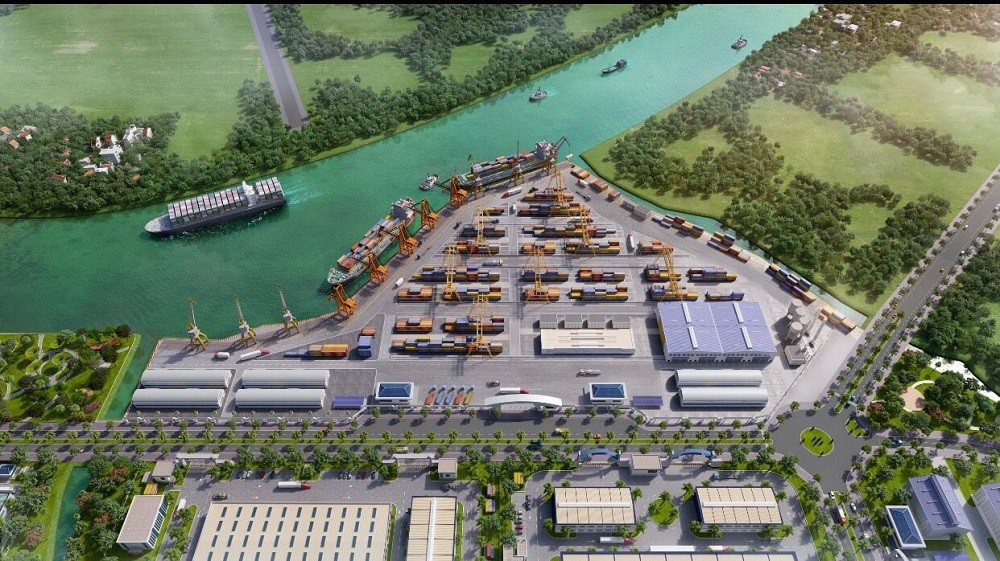 Phối cảnh Khu công nghiệp Trần Anh Tân Phú. 