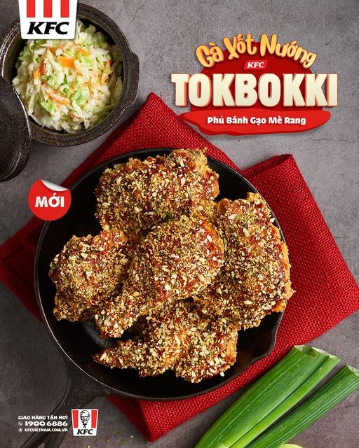 Chương trình khuyến mại tại KFC.