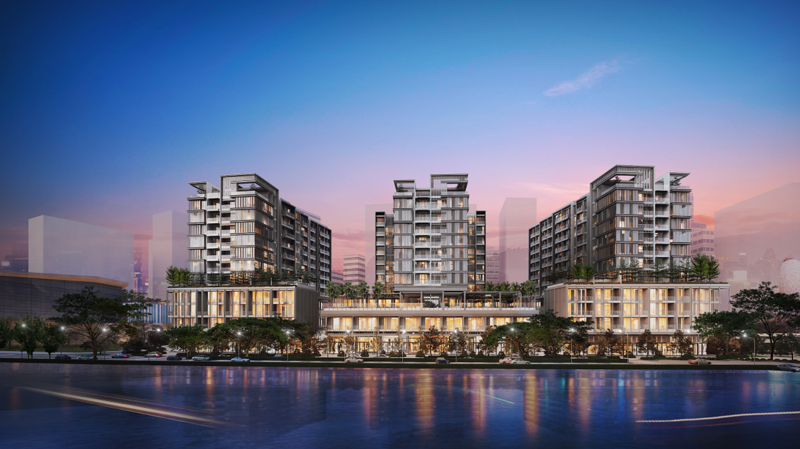 Hình ảnh dự án The Metropole Thủ Thiêm trên Website của Sơn Kim Land.