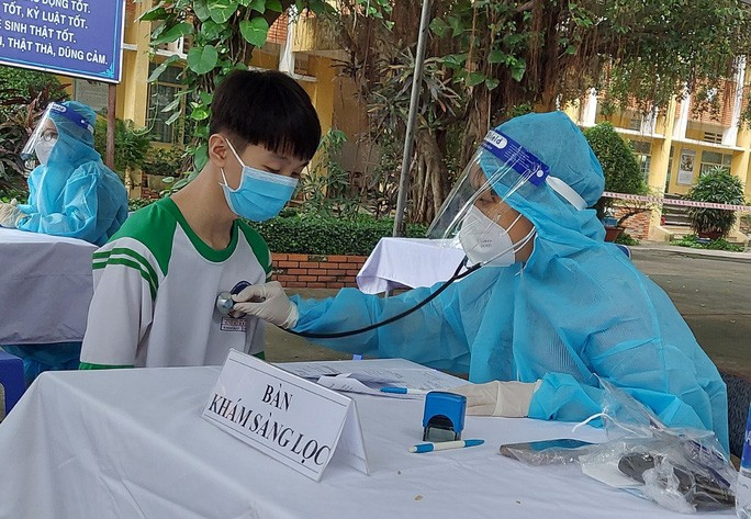 TP HCM đã sẵn sàng cho chiến dịch tiêm vắc-xin đối với nhóm trẻ từ 5-11 tuổi. Ảnh: Người Lao động