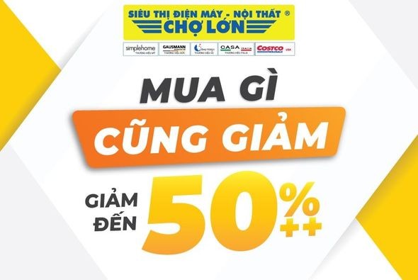 Chương trình khuyến mại tại Siêu thị điện máy - Nội thất Chợ Lớn. 