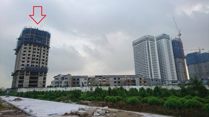 Tòa nhà HH-01 của Tập đoàn FLC xây đến tầng 18 bị phát hiện chưa có giấy phép xây dựng,