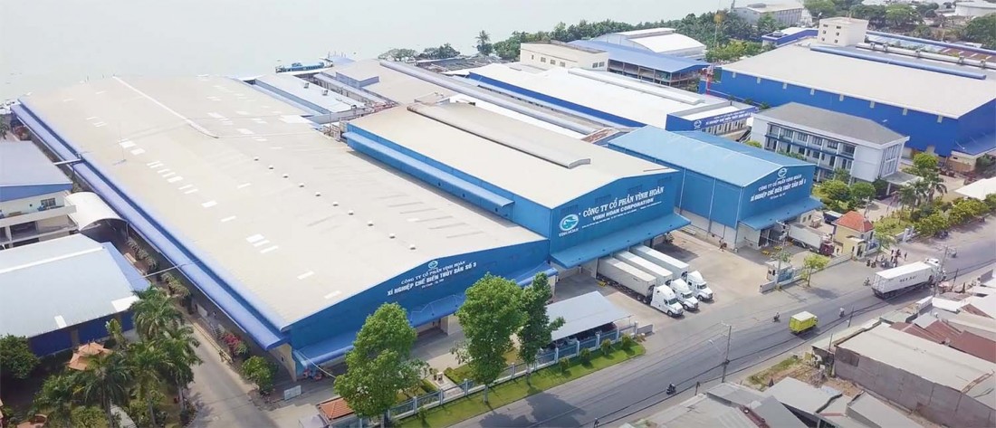 Nhà máy chế biến thuỷ sản Vĩnh Hoàn.