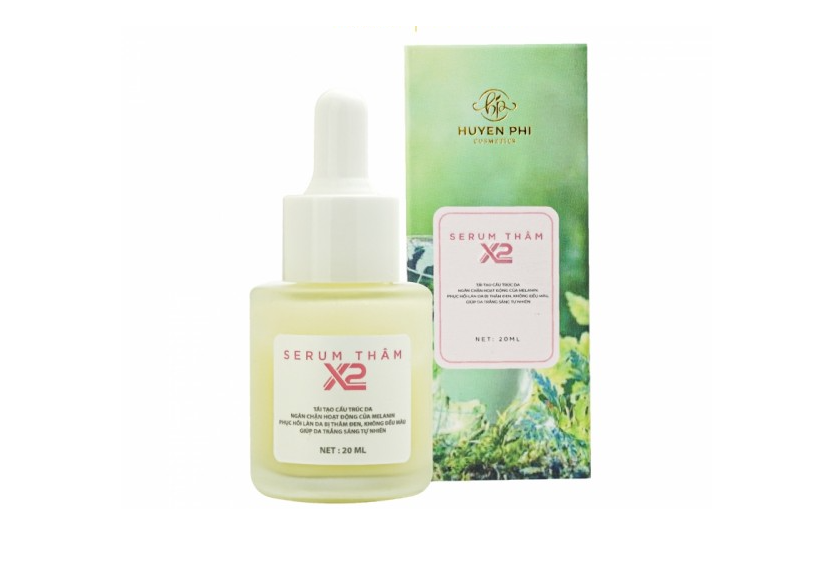 Đình chỉ lưu hành, thu hồi sản phẩm Serum thâm X2 - Nhãn hàng Huyền Phi Cosmetics