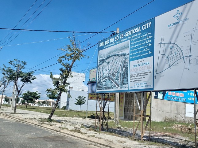 Khu đô thị 7B một trong các dự án của Bách Đạt An tại thị xã Điện Bàn. Ảnh: Tiền Phong