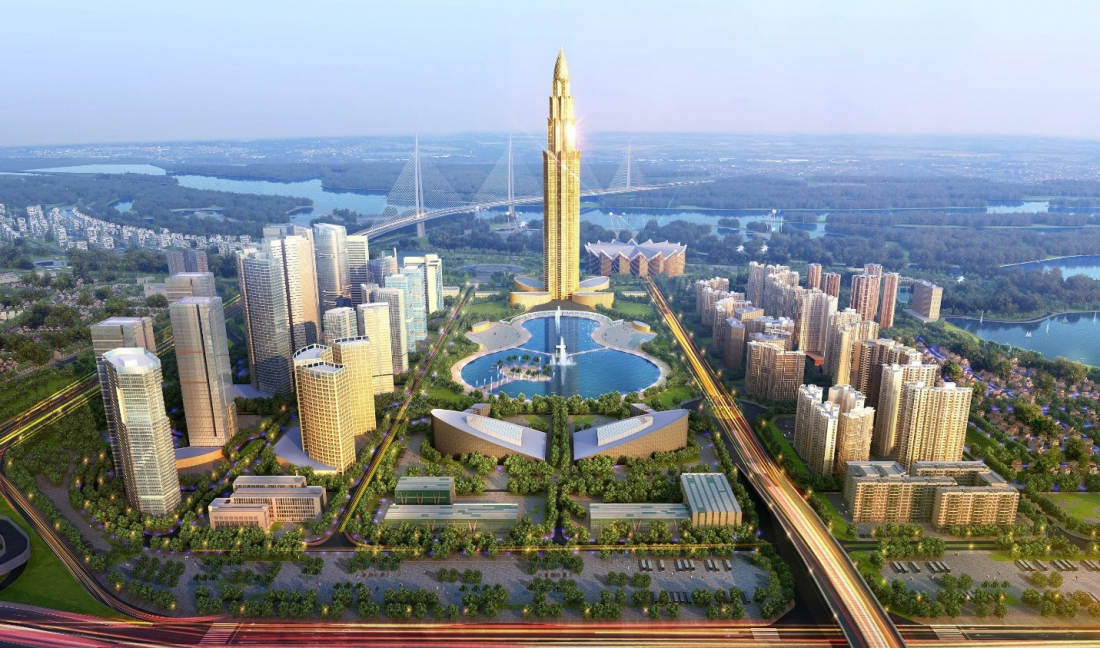 Phối cảnh dự án Thành phố thông minh của liên danh BRG - Sumitomo
