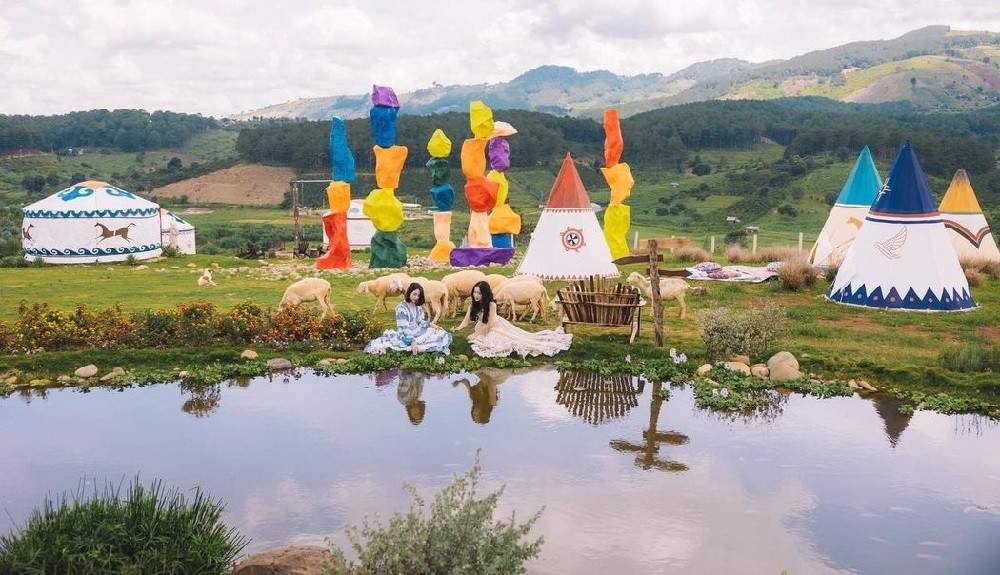 Hình ảnh tại dự án Lộc Tân Garden. 