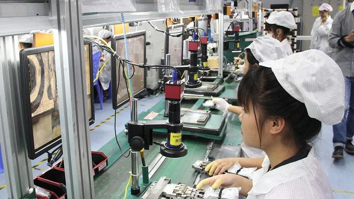 Lĩnh vực điện, điện tử là một trong những ngành nghề CCN Phương Sơn - Đại Lâm thu hút đầu tư. Ảnh: Báo Bắc Giang