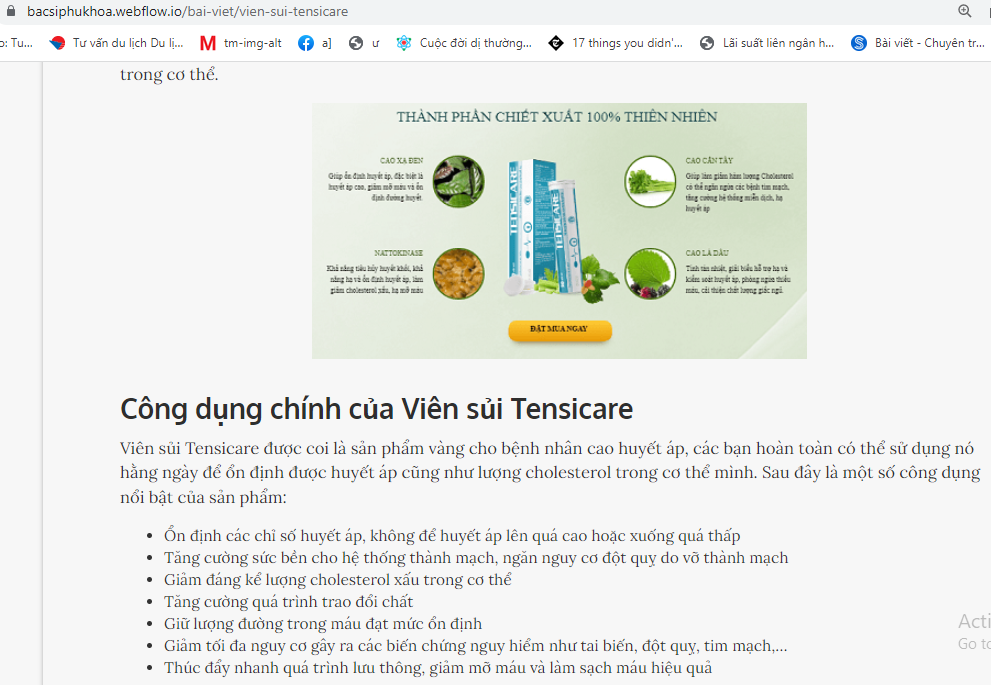 Một số các trang website bị cảnh báo vẫn ngang nhiên quảng cáo 