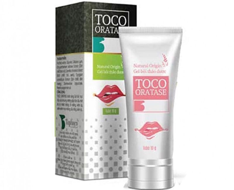 Thu hồi toàn quốc lô Gel bôi thảo dược TOCO ORATASE 10g