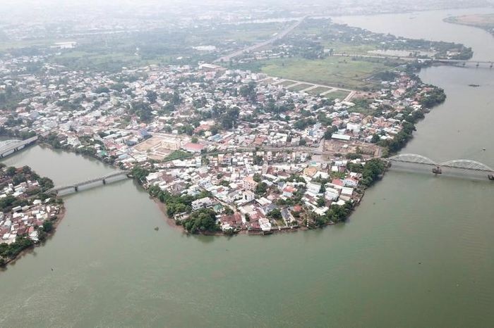 Cù lao Hiệp Hòa nằm ở vị trí đắc địa khi được bao bọc bởi sông Đồng Nai. Ảnh: Báo Nhân dân
