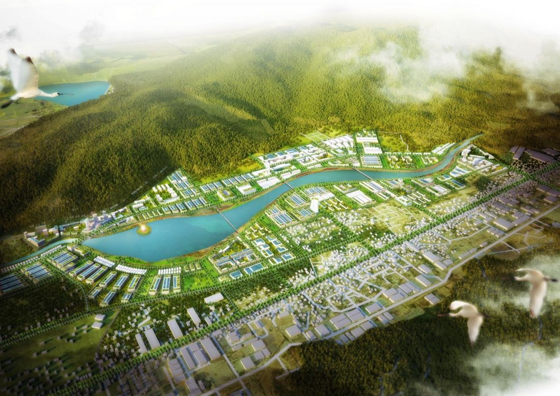 Phối cảnh Khu đô thị Long Vân 2 Bình Định.