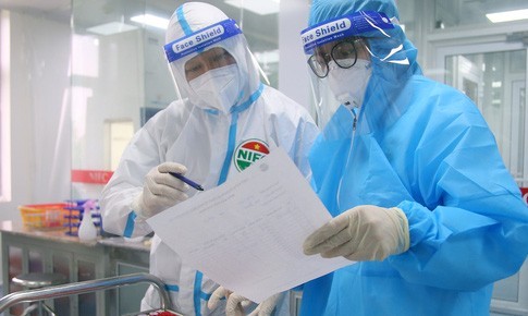 Tính từ 16h ngày 10/4 đến 16h ngày 11/4, trên Hệ thống Quốc gia quản lý ca bệnh COVID-19 ghi nhận 23.184 ca nhiễm mới. Ảnh: Báo Chính phủ
