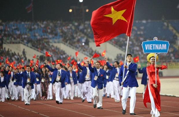 Khán giả xem thi đấu tại SEA Games 31 không phải xét nghiệm Covid-19. Ảnh minh họa