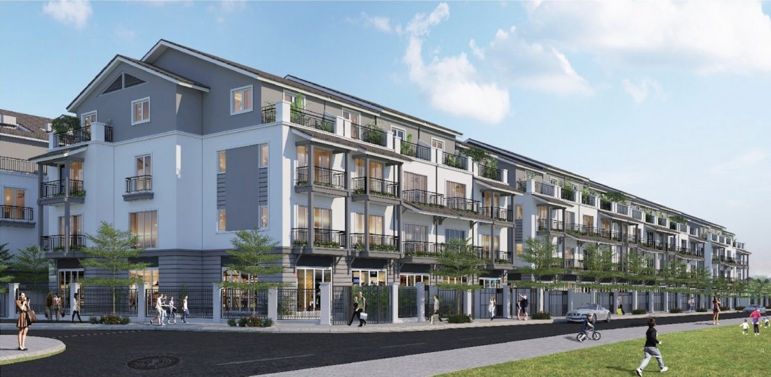 Nhà phố thương mại hiện đại tại dự án Eurowindow Green Park.