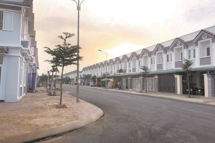 Dự án khu dân cư Thường Thạnh do Công ty Hoàng Quân Cần Thơ làm chủ đầu tư. Ảnh: Kinh tế Xây dựng 