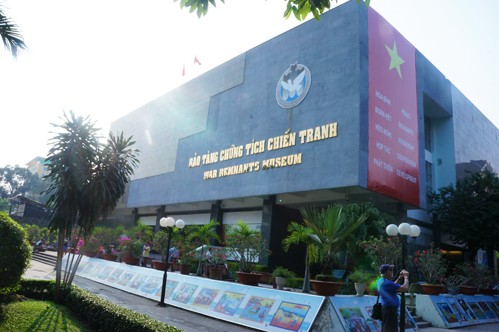 Bảo tàng chứng tích chiến tranh. Ảnh: VNE