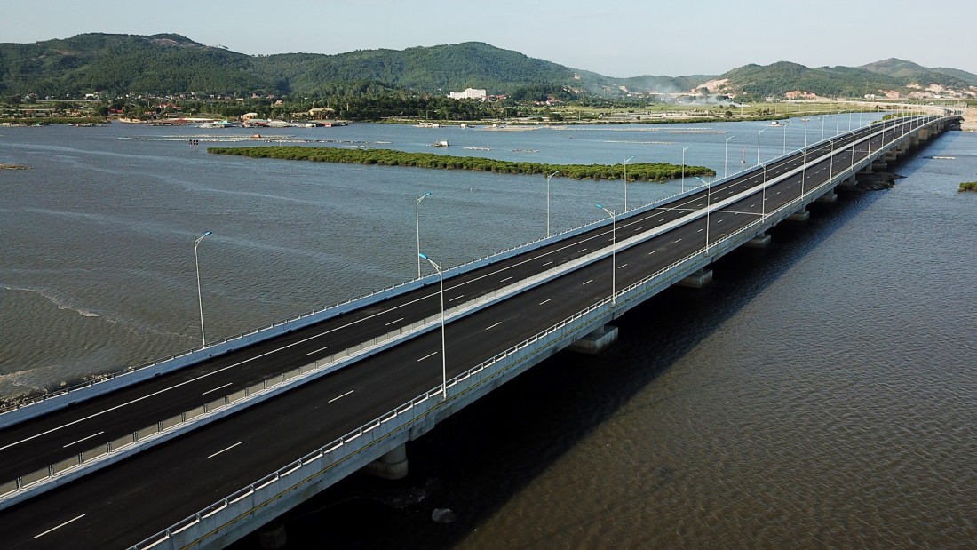 Cao tốc Hạ Long - Hải Phòng. Ảnh: Báo Quảng Ninh