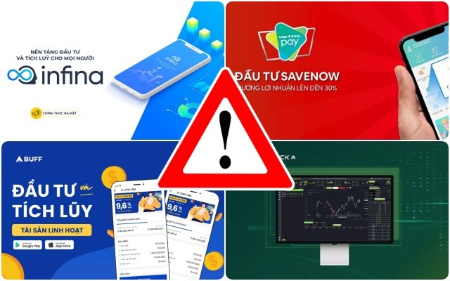 UBCKNN cảnh báo hàng loạt app đầu tư chứng khoán không phép. Ảnh: Vietsock