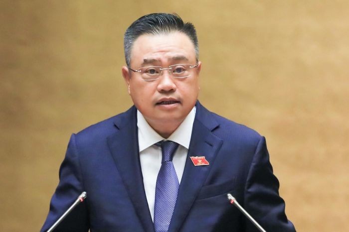 Chủ tịch UBND TP Hà Nội Trần Sỹ Thanh.