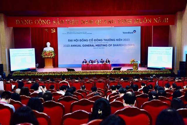 ĐHĐCĐ VietinBank thường niên năm 2023.