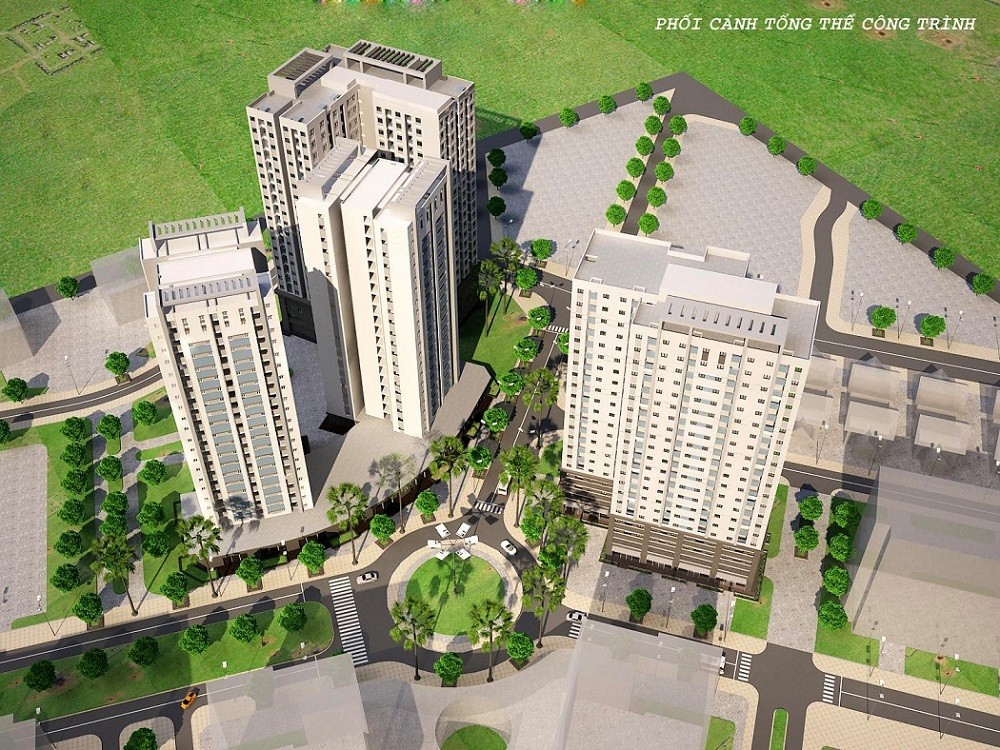 Phối cảnh Rice City Linh Đàm.