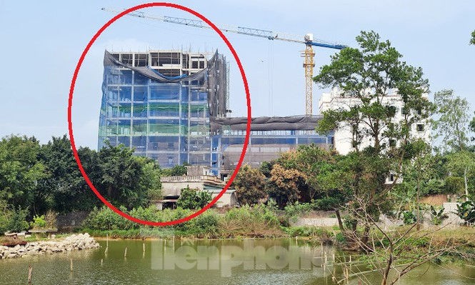 Công trình xây dựng trái phép ở thôn Đồi Vua