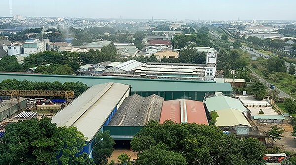 Một góc Khu công nghiệp Biên Hòa 1. Ảnh: Báo Đồng Nai
