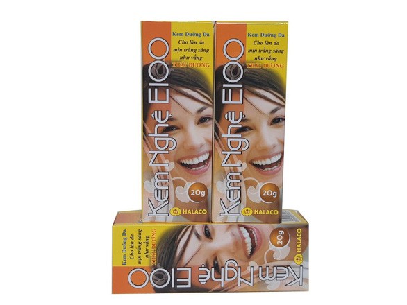 Cục Quản lý dược đình chỉ lưu hành, thu hồi trên toàn quốc lô mỹ phẩm kem nghệ E-100 và nước rửa tay khô Aerius-19