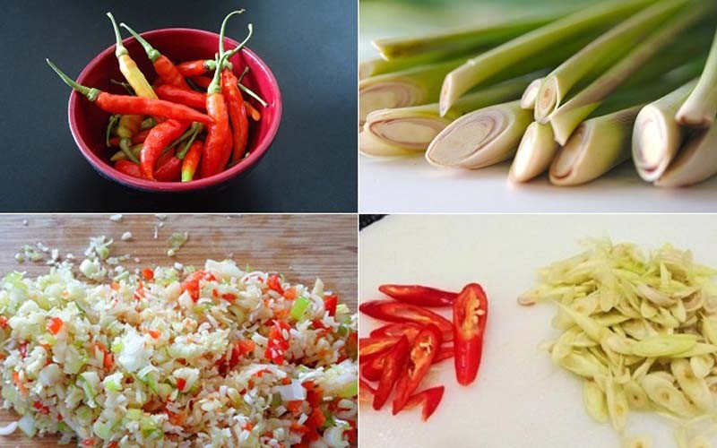 Công dụng chống muỗi hiệu quả của gia vị như hành, sả, tỏi, ớt. Ảnh minh họa