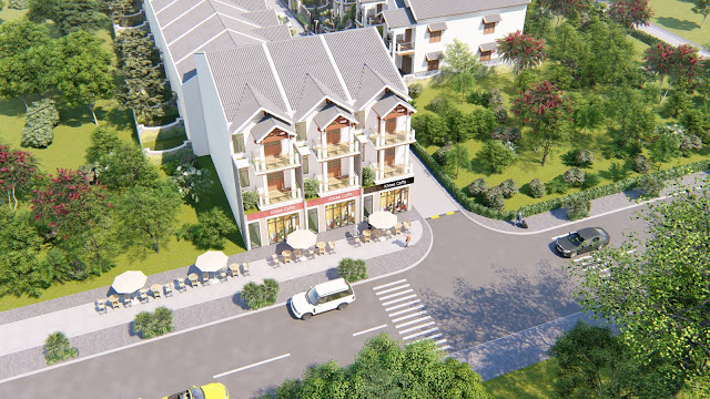Dự án khu đô thị Minh Mạng Residence tại Thừa Thiên Huế. 