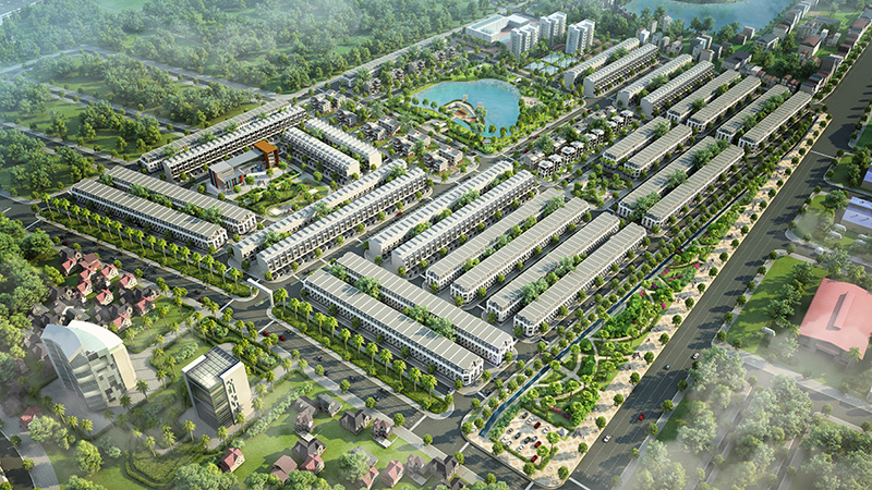 Phối cảnh Dự án khu đô thị Từ Sơn Garden City Đồng Kỵ tại tỉnh Bắc Ninh 