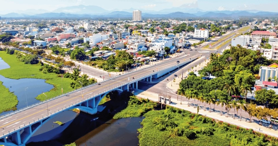 Một góc thành phố Tam Kỳ. Ảnh:Kinh tế Sài Gòn