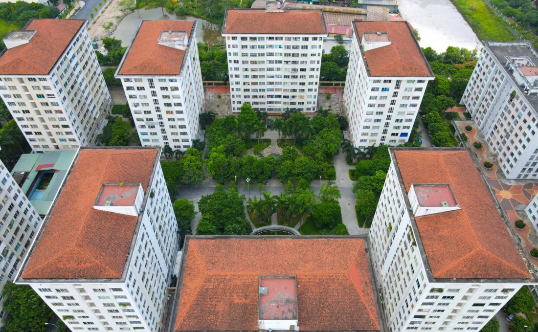 Các dự án được hỗ trợ đợt 2 bao gồm 7 dự án nhà ở xã hội, nhà ở dành cho công nhân đủ điều kiện vay vốn. Ảnh minh họa