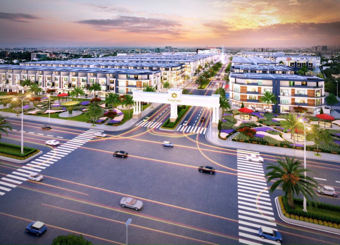 Dự án khu dân cư Long Cang Residence tại tỉnh Long An chỉ có giá từ 12,5 triệu đồng/m2