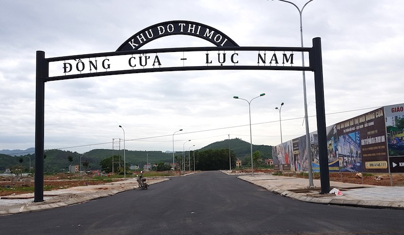 Phát hiện sai phạm kinh tế tại dự án Khu đô thị mới Đồng Cửa. Ảnh: Đại biểu Nhân dân