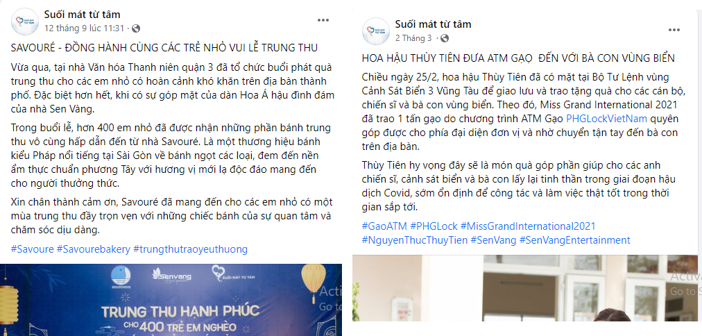 Hoa hậu Thùy Tiên, Đỗ Thu Hà cùng loạt người đẹp ngừng kêu gọi ủng hộ miền Trung qua số tài khoản cá nhân