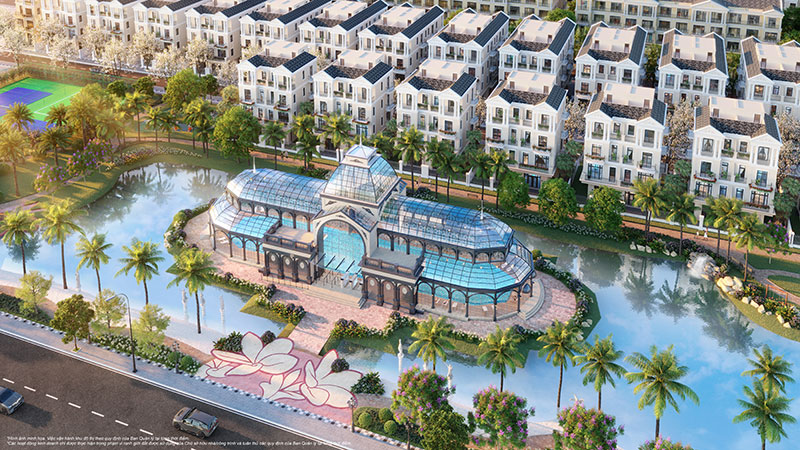 phân khu biệt thự Đảo Dùa tại Vinhomes Ocean Park 2 The Empire