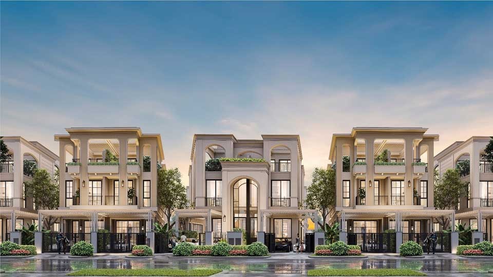 Phối cảnh Biệt thự Lucky City