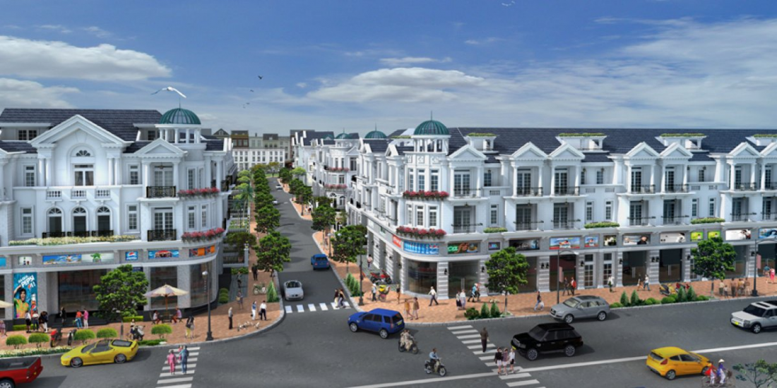 Phối cảnh vị trí dự án Khu dân cư Hải Đăng Center 2. 