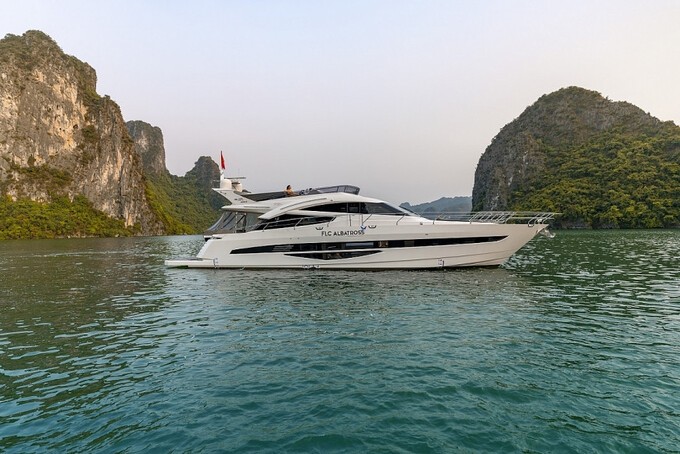 Buổi đấu giá du thuyền FLC Albatross không thành công do không có cá nhân, tổ chức đăng ký tham gia. Ảnh: Gia đình mới