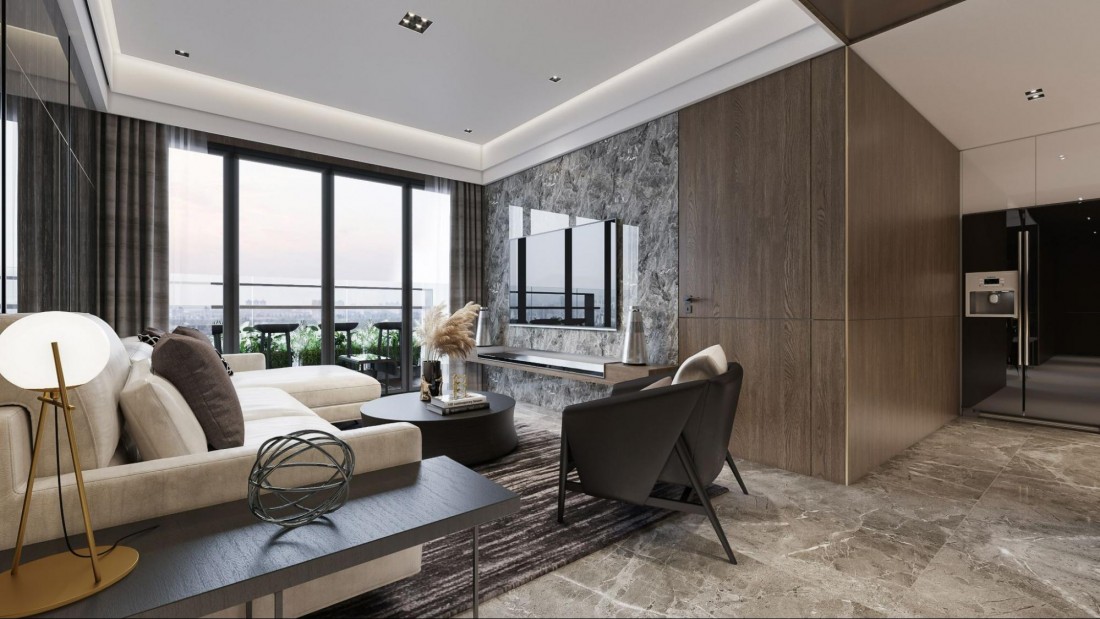 Căn hộ có vườn, tầm nhìn thoáng đãng là lợi thế của Sunshine Green Iconic