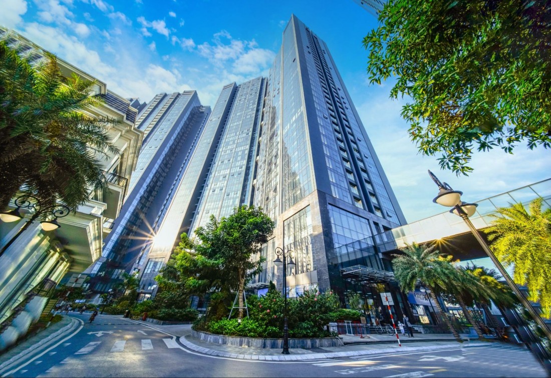Thiết kế tại Sunshine City mang sự gần gũi nhưng tinh tế trong từng chi tiết. 