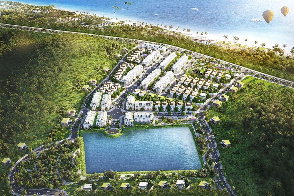 Emerald Beach City là dự án đất nền, được thiết kế với 40 lô đất