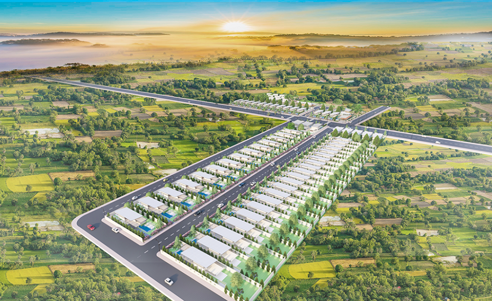 Phối cảnh dự án Đất nền Sunflower Hill