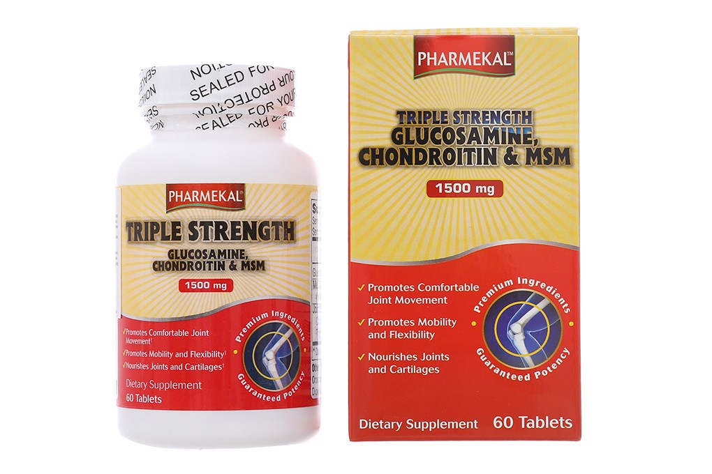 Thực phẩm bảo vệ sức khỏe Pharmekal ® Triple strength Glucosamine 1500MG quảng cáo gây hiểu nhầm như thuốc chữa bệnh