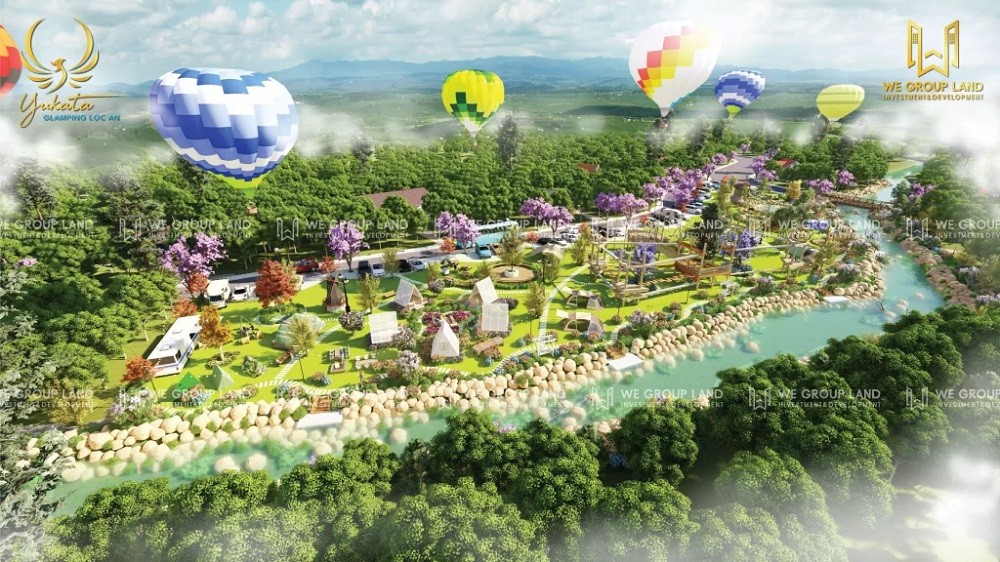 Dự án đất nền Yukata Glamping Lộc An tại Lâm Đồng
