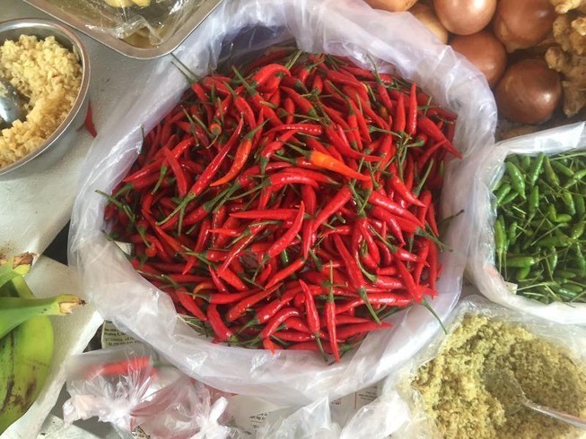 Ớt chỉ thiên tăng mạnh tại các chợ