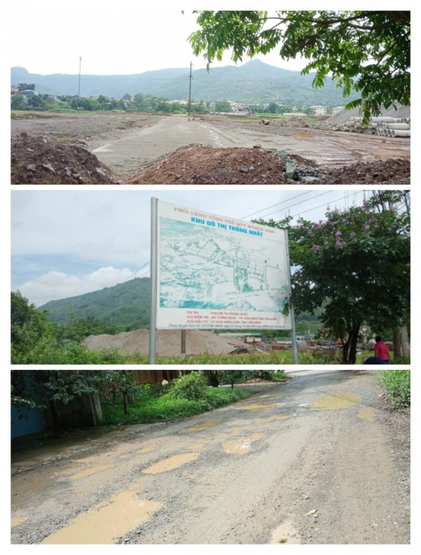 Dù BQL dự án NMTĐ Hòa Bình mở rộng (đại diện chủ đầu tư) và nhà thầu thi công chưa được phép tận thu đất thải, nhưng lại đổ thải sang dự án Khu đô thị Thống Nhất, gây hư hỏng nặng đường giao thông.