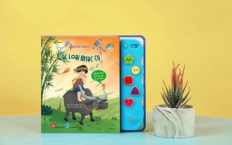 Sách âm thanh - kích thích sự phát triển toàn diện của trẻ nhỏ